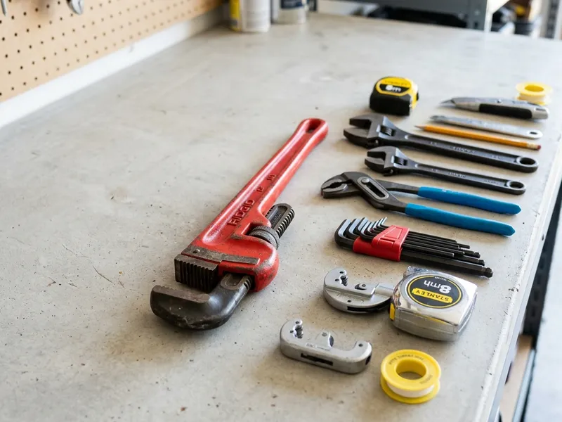 Professional plumbers in Saronville, NE equipped with top-tier tools for residential and commercial plumbing services.